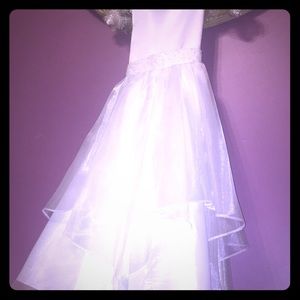 New 5 little girls confirmation/flower girl dress